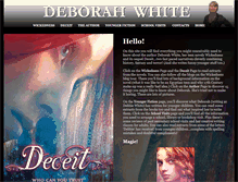 Tablet Screenshot of deborahwhiteauthor.com